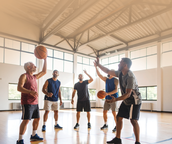 Luxury club with pickleball court